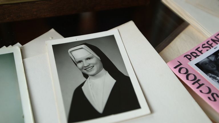 Image of nun from Netflix documentary