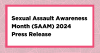 Sexual Assault Awareness Month (SAAM) 2024 Press Release