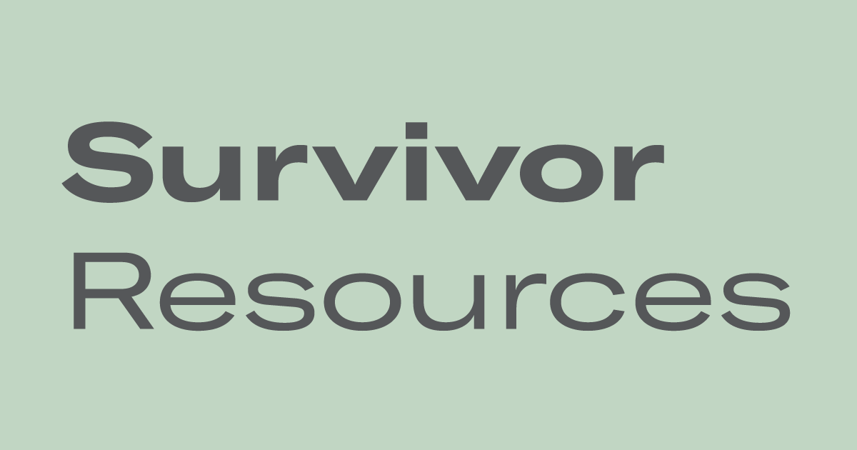 Survivor Resources