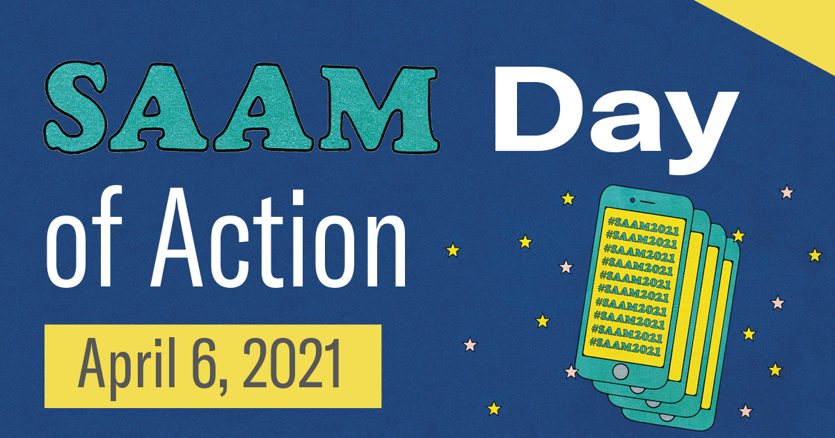 Saam Day Of Action National Sexual Violence Resource Center Nsvrc 