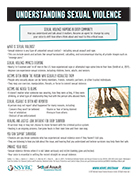 Image of Understanding Sexual Violence Sheet