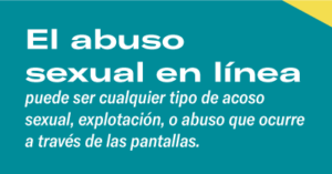 El abuso sexual en linea